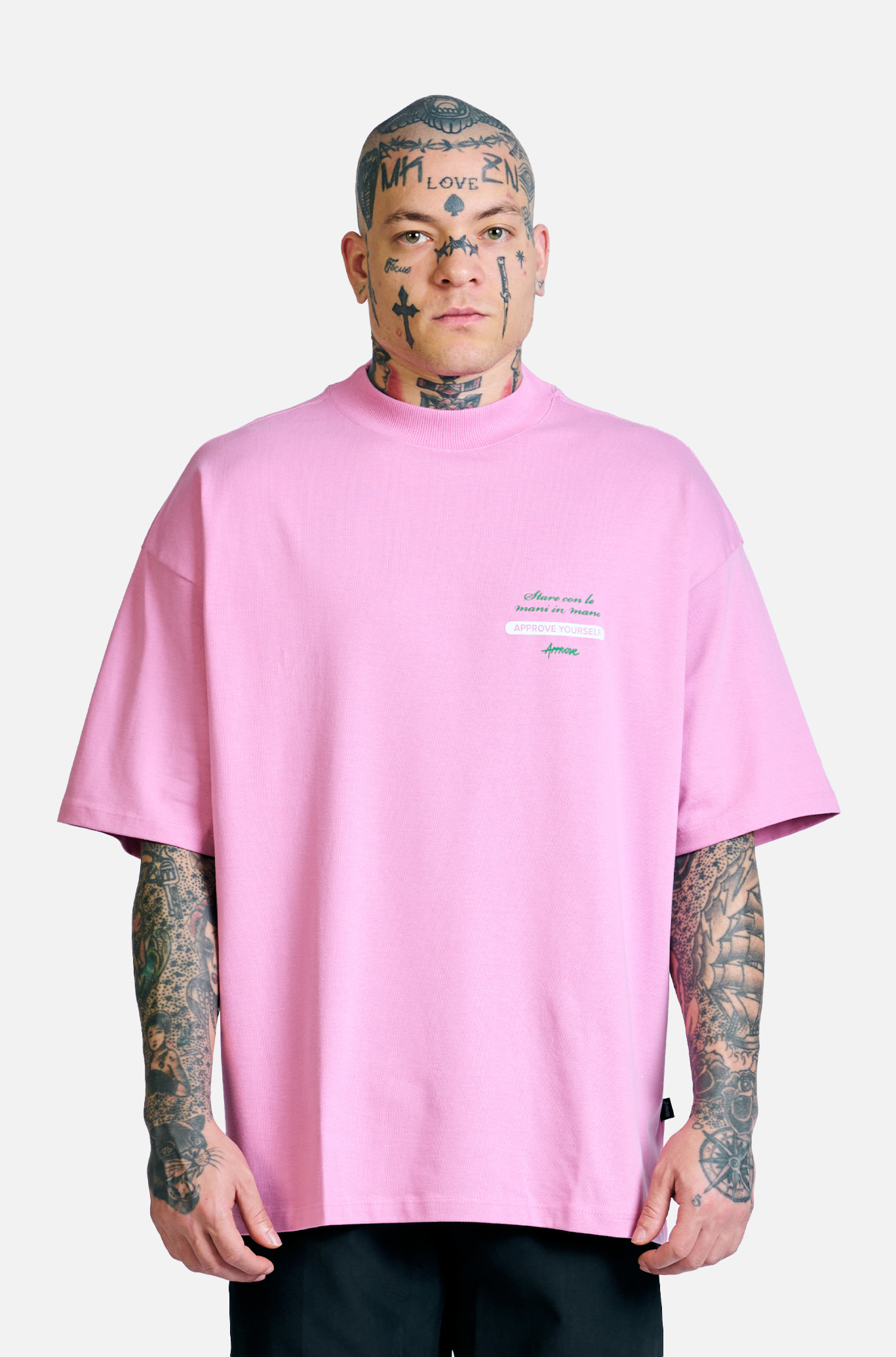 Camiseta Huge Approve Estate Italiana Rosa