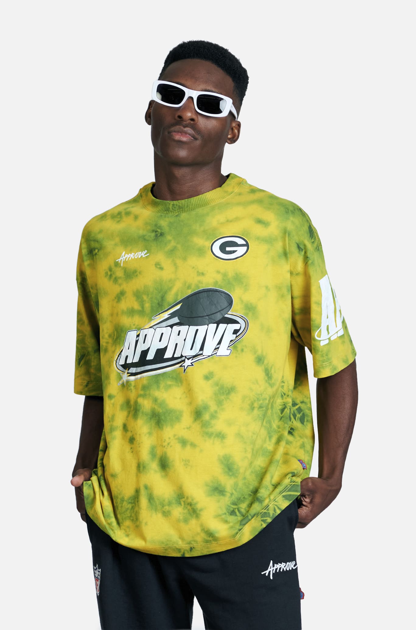 Camiseta Huge Approve X NFL Collors Packers