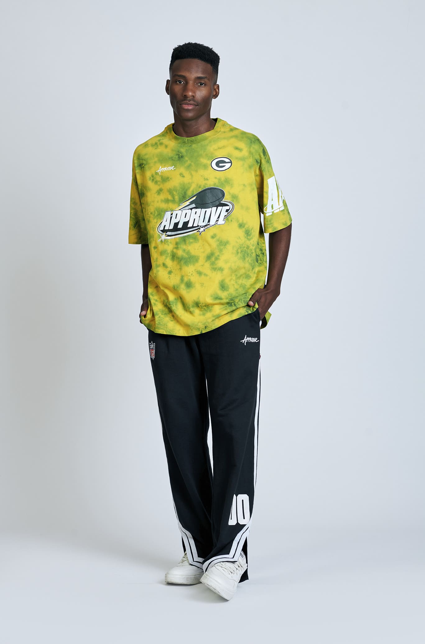 Camiseta Huge Approve X NFL Collors Packers