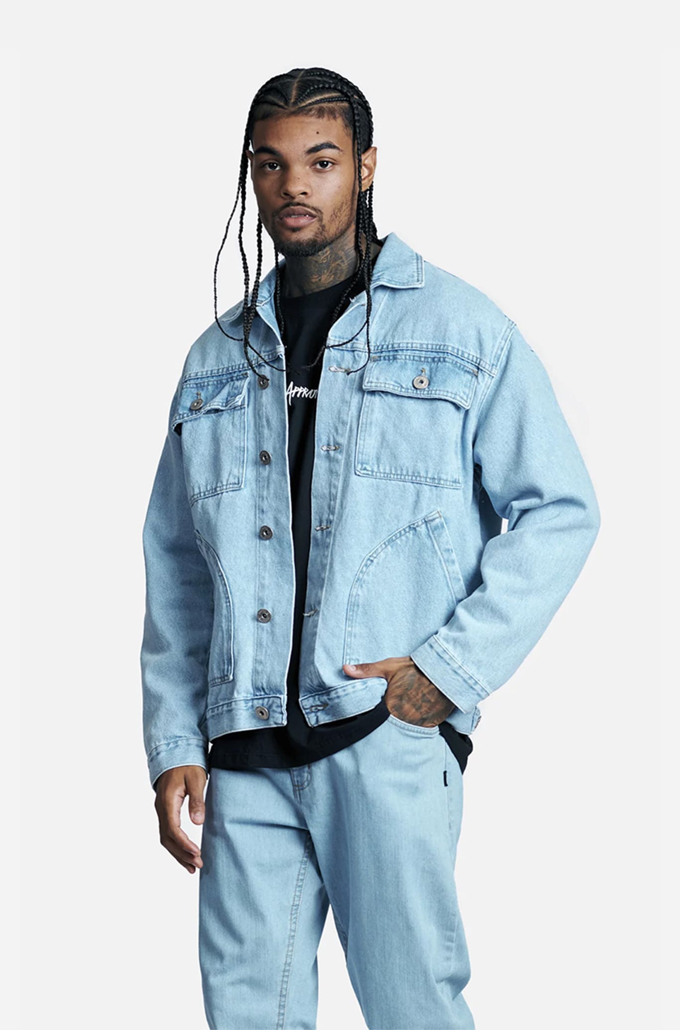 Jaqueta Oversized Approve Jeanswear Azul