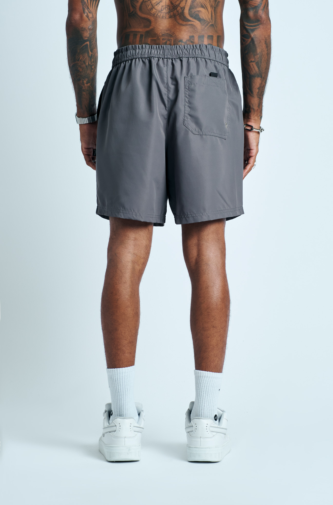 Shorts 7Inches Approve Detached Cinza Chumbo