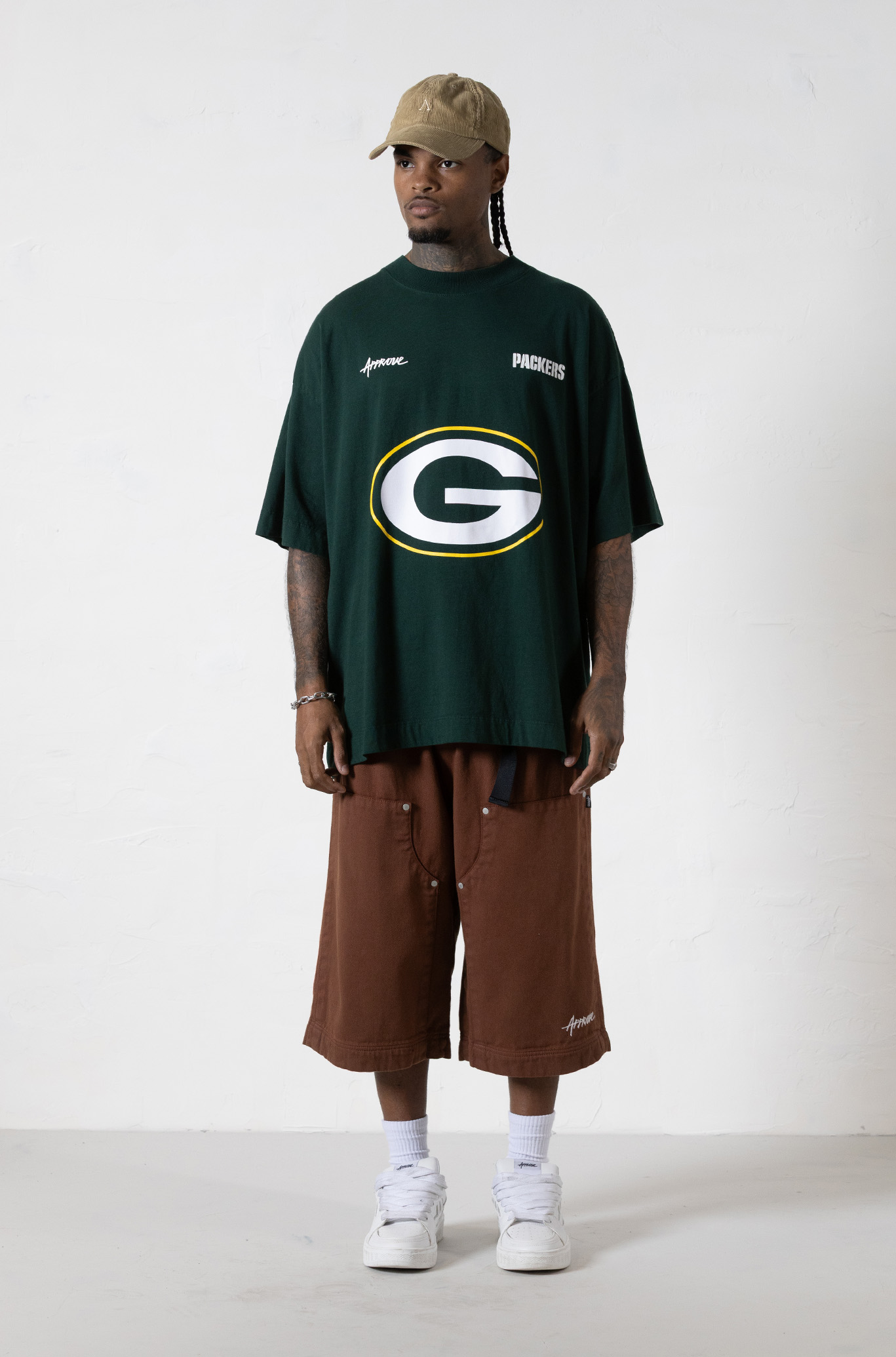 Camiseta Huge Approve x NFL II Packers Verde