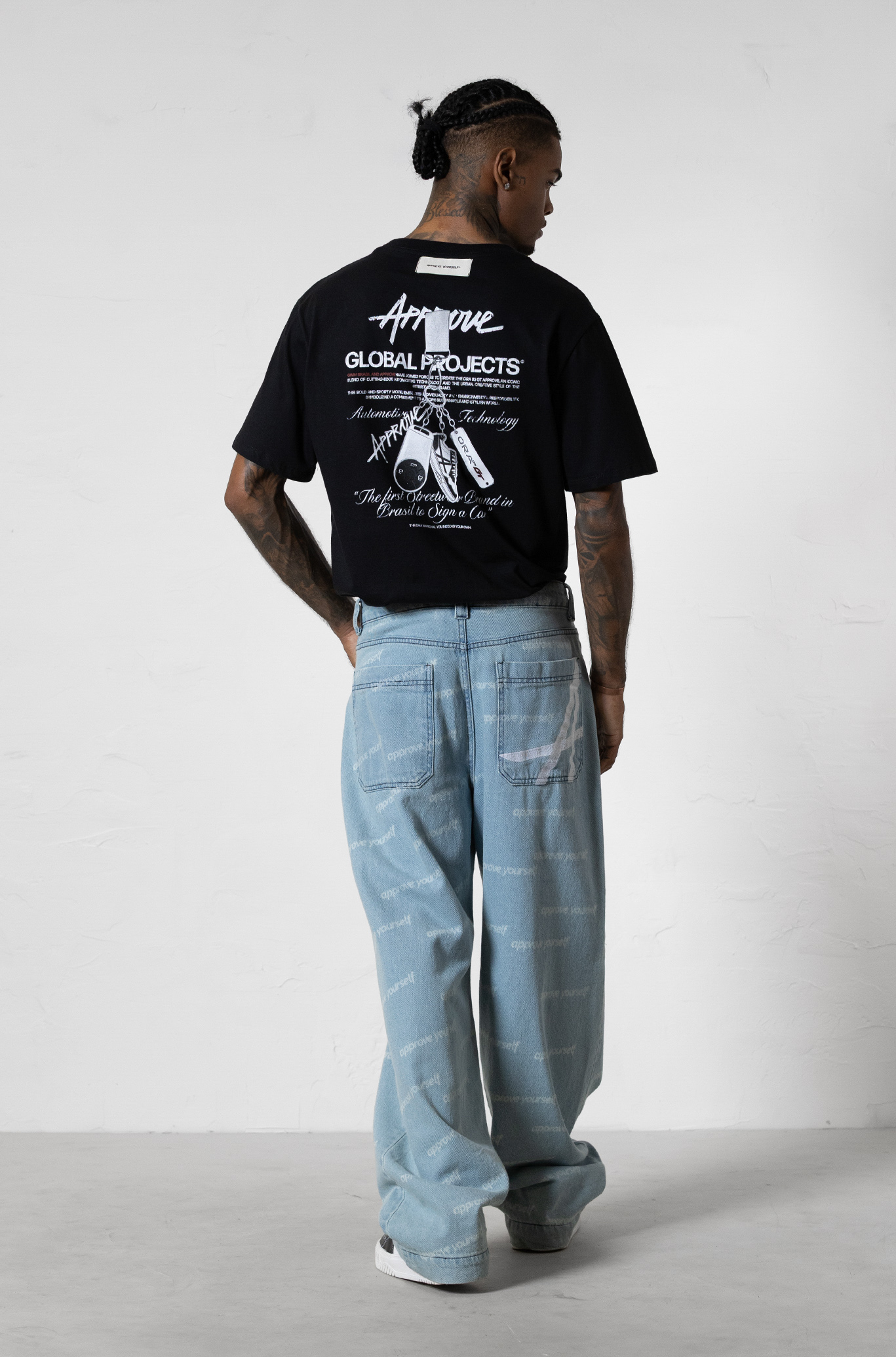 Camiseta Core Approve Ora Preto