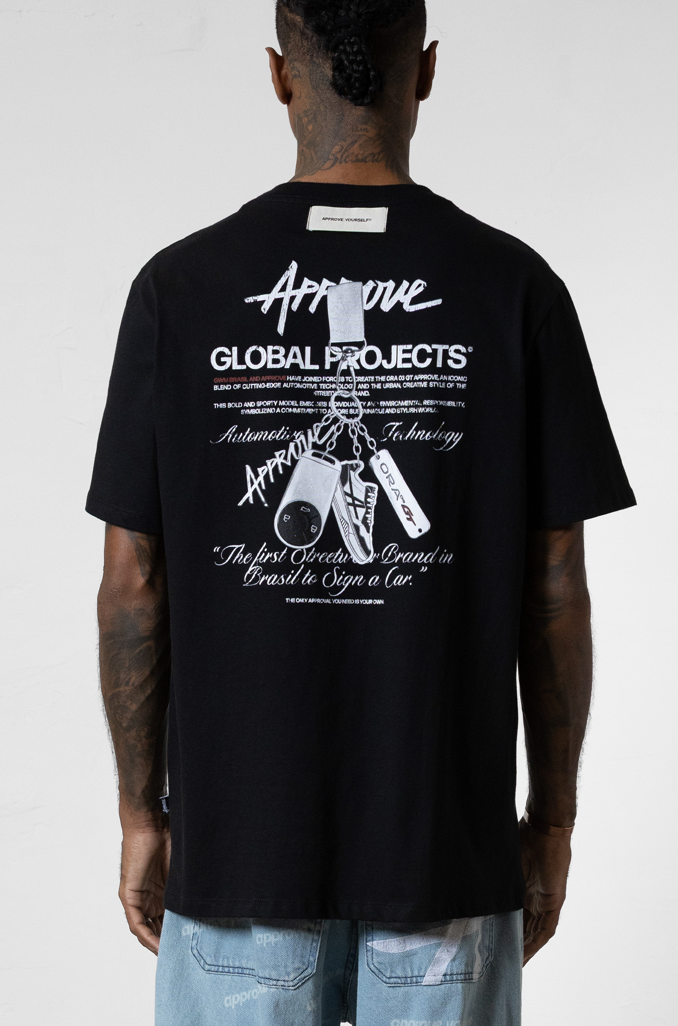 Camiseta Core Approve Ora Preto